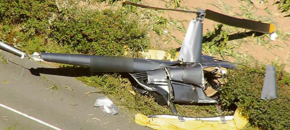 Helicopter crash kills three