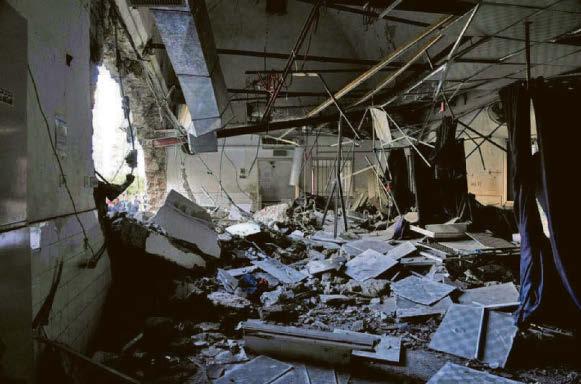 'Bombing victims' injuries are very severe. We will do our utmost to save them... but we face shortages of everything'
