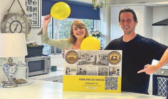 Couple raffle home to beat dire market