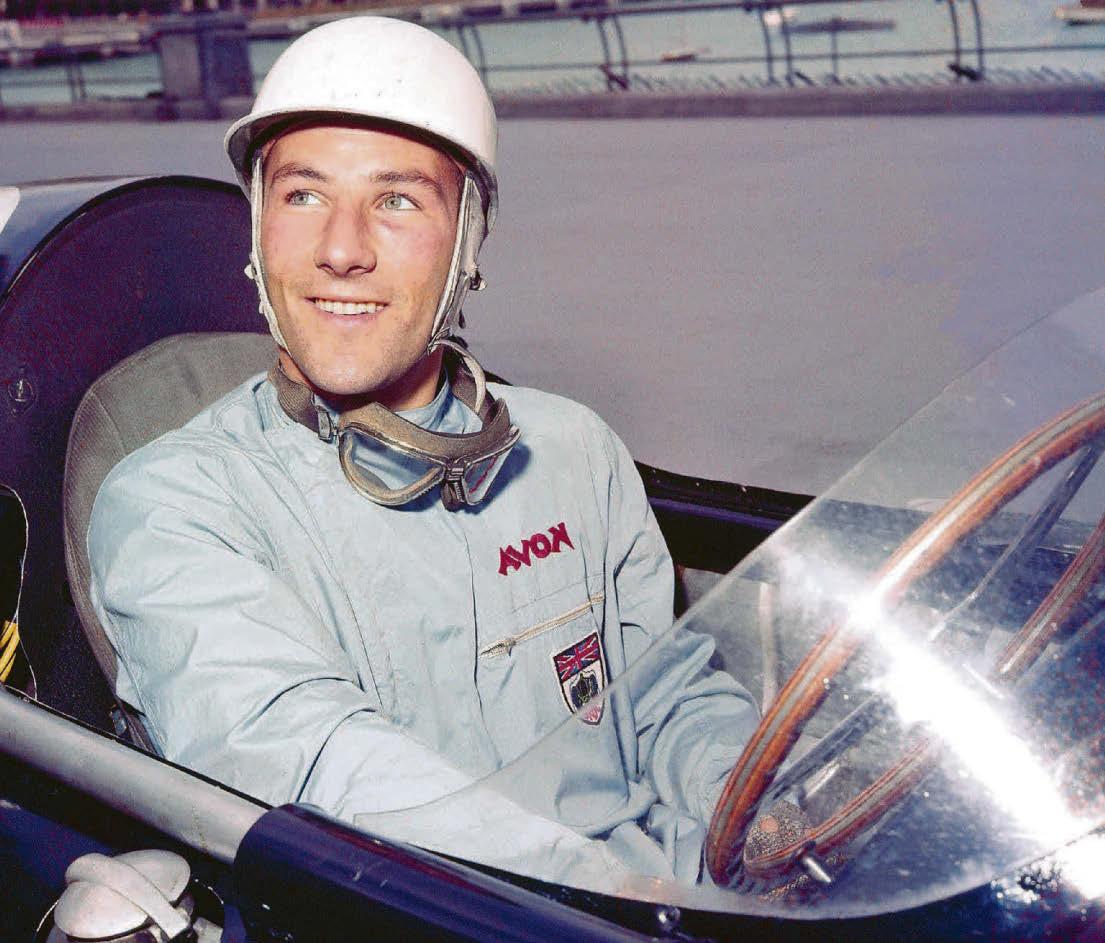 The day the Daily Express airlifted a whole racing car to Silverstone...but the British team still didn't win!
