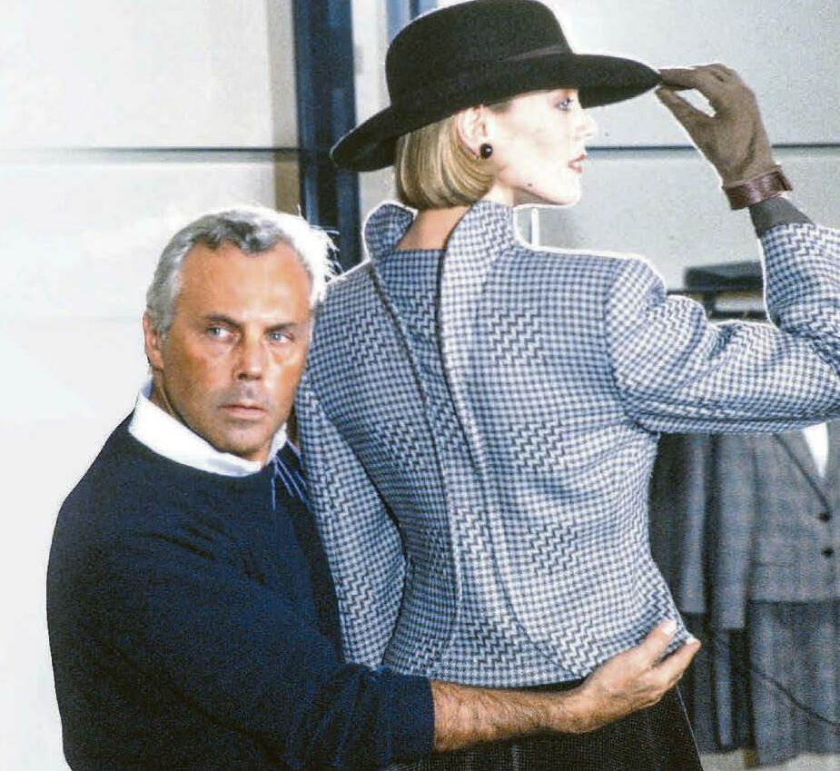 'The fashion world has lost a giant' ...tributes to legend Armani
