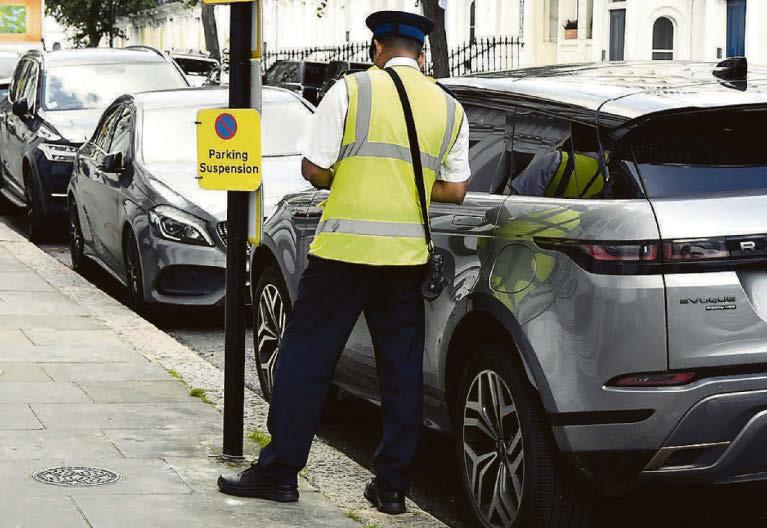 Desperate Labour depends on army of traffic wardens