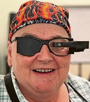 Sheila can read again as chip restores sight