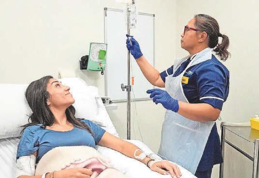 Teacher is first to get MS 'game-changer' therapy