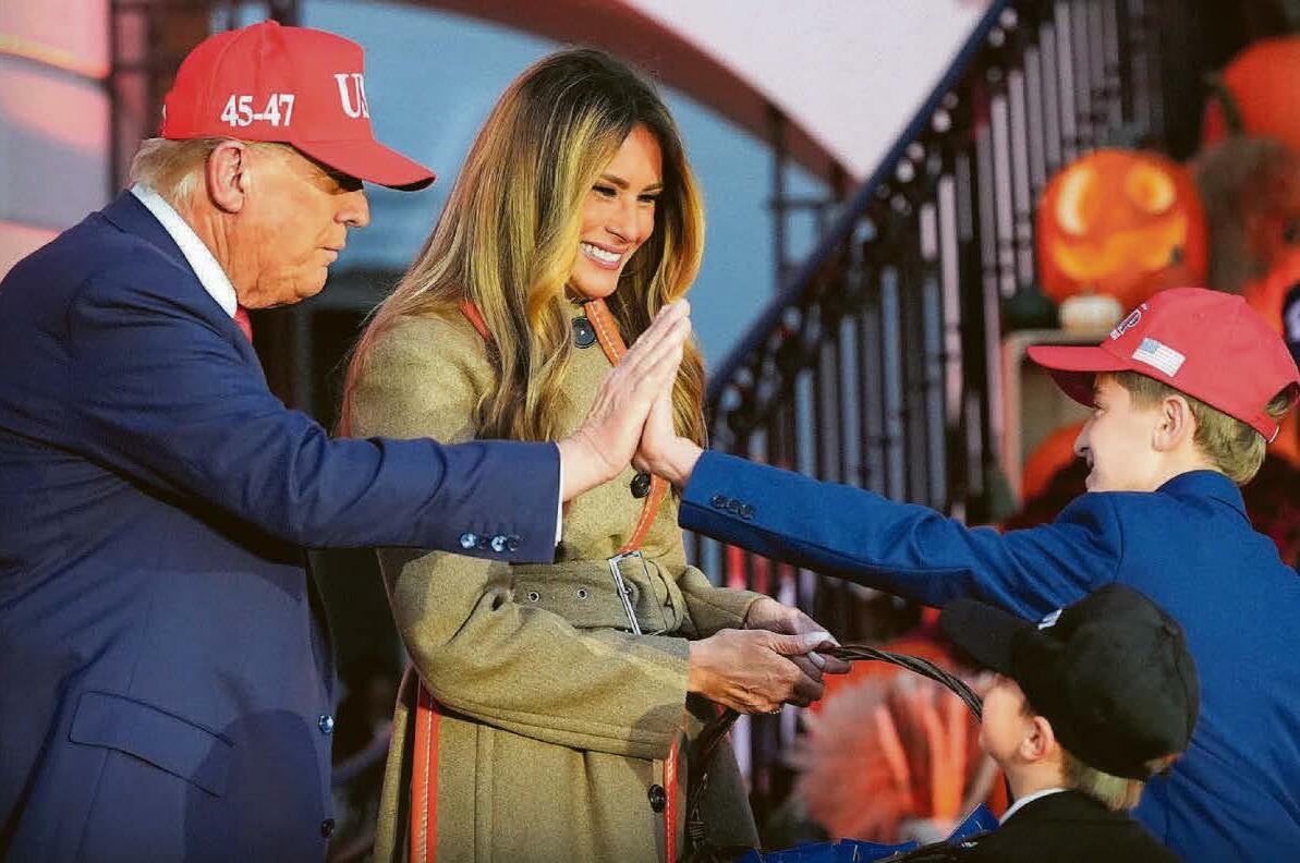 The Trump-kins are out for Halloween!