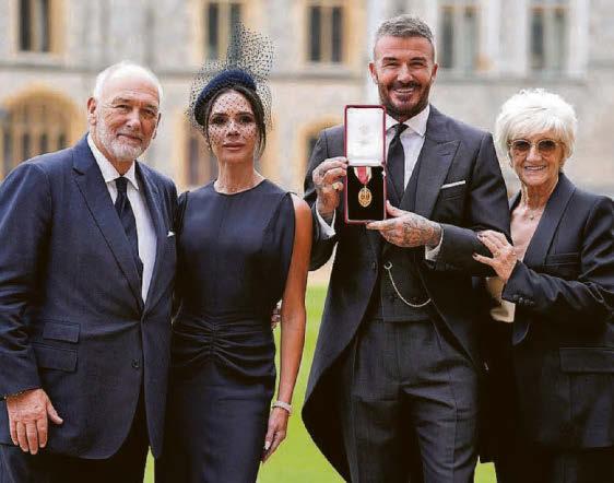Arise, Sir Becks...