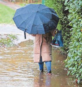Storm Claudia set to flood in