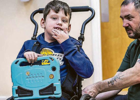 Being independent is 'most important thing' for so many children like Caius