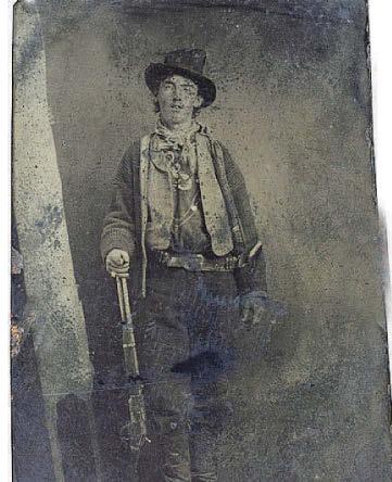 Billy the Kid meets a photo hotshot...