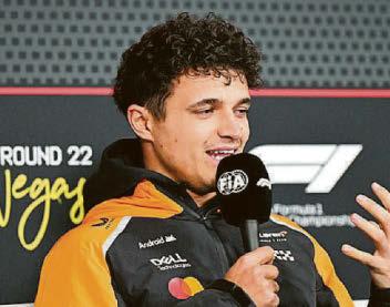 LANDO'S HOPE AND GLORY AS HE HITS 150