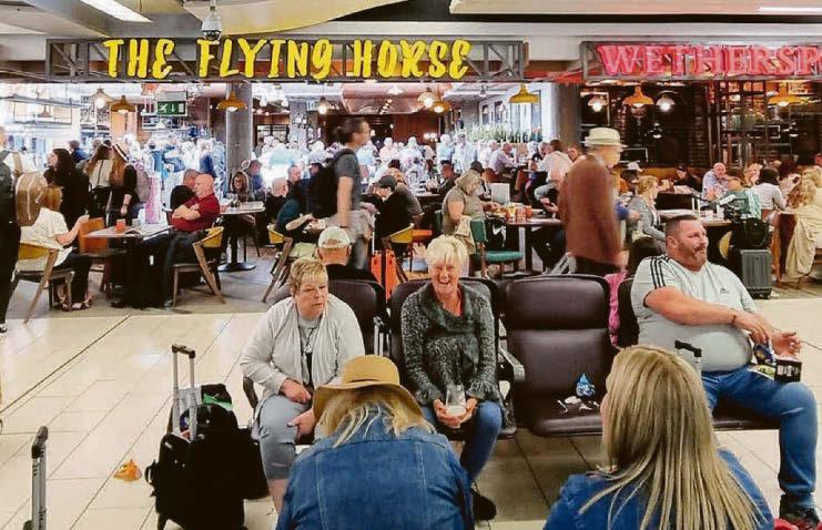 Airport lounge luxury? You're better off with a pint and fry-up in pub