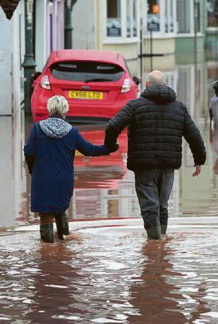 Amber wetter warning