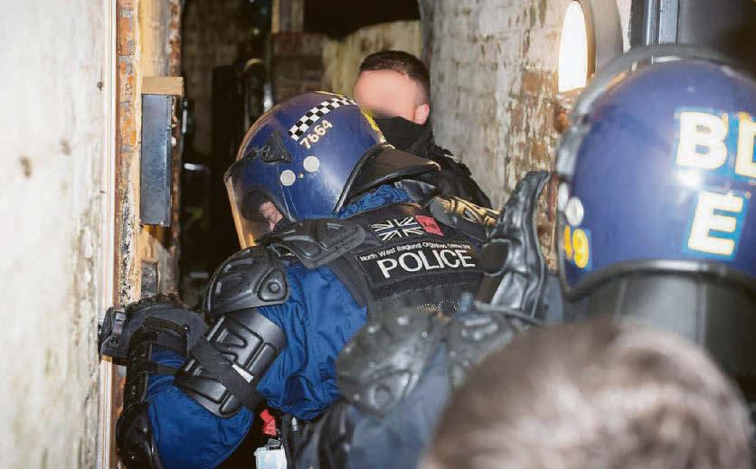 Nine held in raids to smash ‘industrial scale’ drugs labs