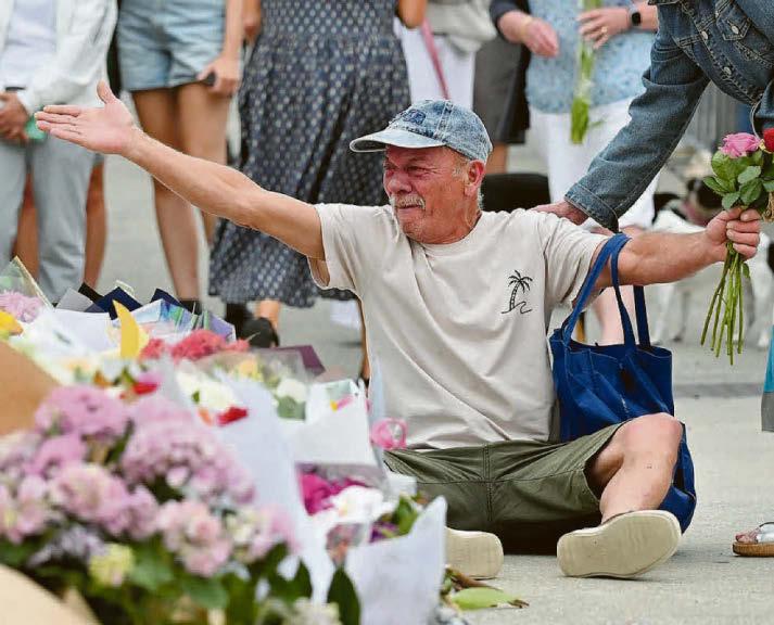 Innocent victims of an 'act of pure evil'
