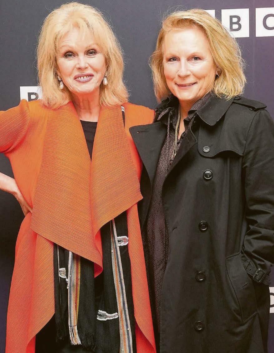 Ab Fab pair reunite for Xmas show