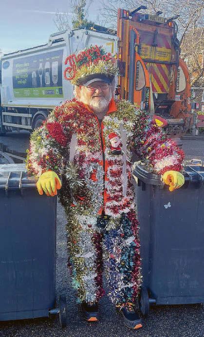 Lenny wishes us a scrappy Christmas