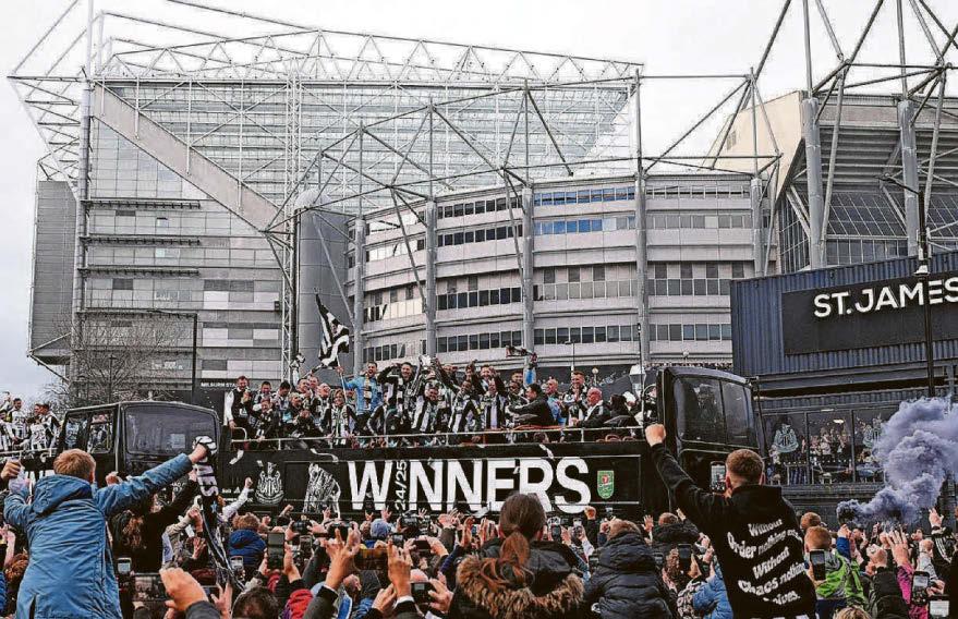 CUP TRIUMPH STILL THE ED-LINE AFTER A YEAR OF DRAMA