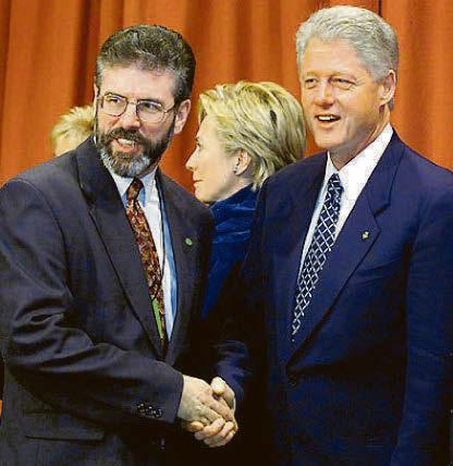 US keen to avoid Clinton and Adams shake pic in 1995 visit