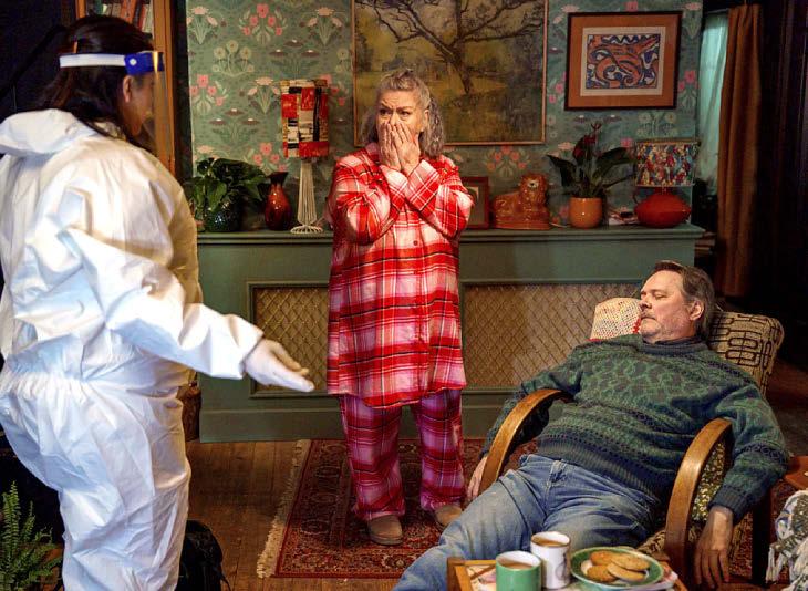 'Kissing an actor I'd never met was odd - I've had therapy!'
