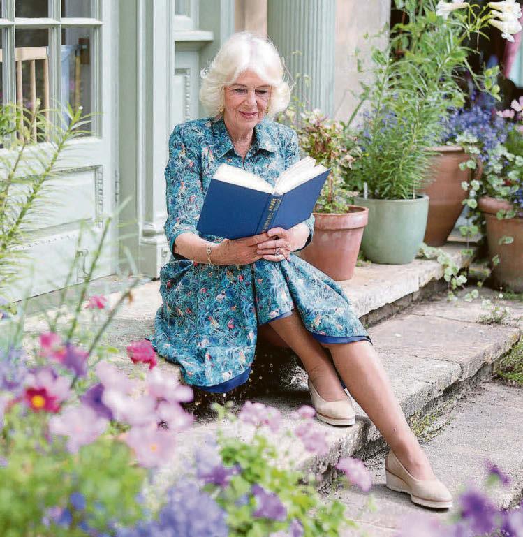 Queen says 'make room for reading'