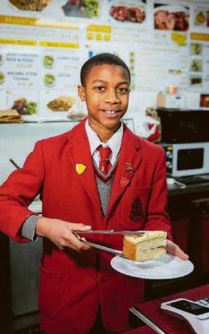 Teen entrepreneur suppers for singing