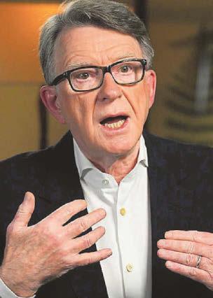 Mandelson refuses to say sorry for links to Epstein
