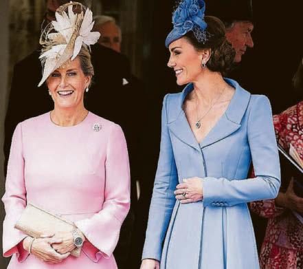 'Tower of strength, mentor, friend... Sophie's bond with Kate is one of the monarchy's biggest strengths