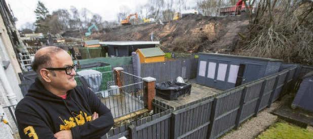 Coal fire burns underground for six months