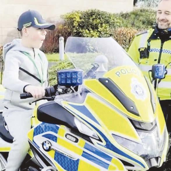 Praise for boy, 12, who drove to safety after mum collapsed