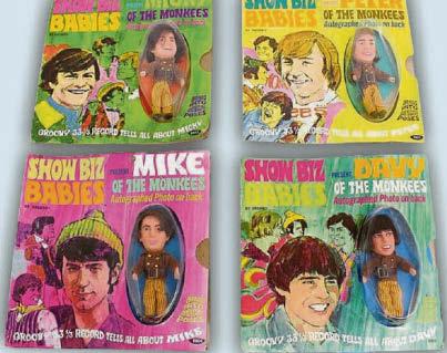 Monkee business as dolls to fetch £1,200