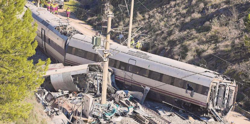 King shocked and saddened as train death toll rises to 42