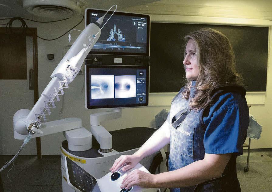 AI and robots to catch lung cancer much earlier