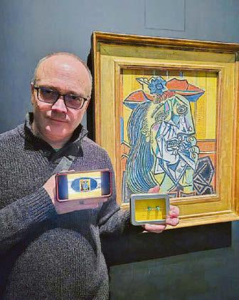 Micro-Picasso no small achievement for artist