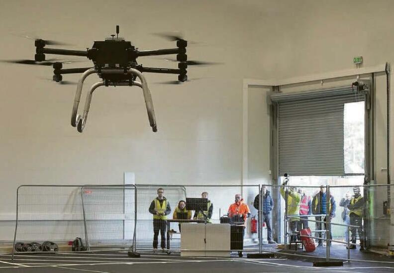 Drone to airlift troops to safety