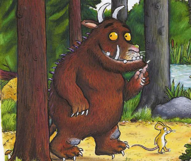 Gruffalo Granny is coming to stay
