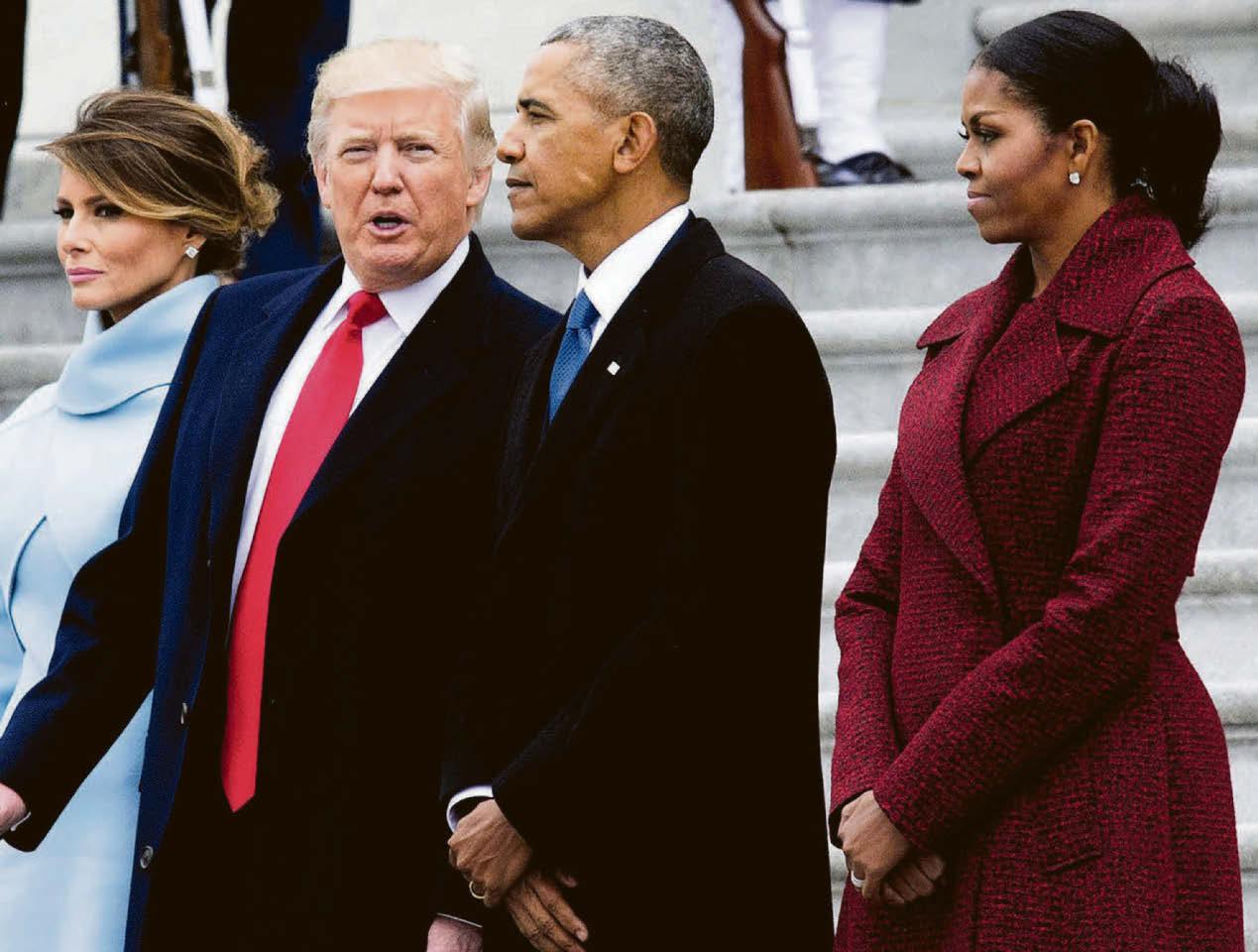 Outrage after racist video of the Obamas appears on Trump's social media account