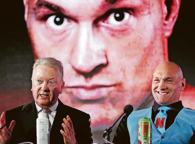 TYSON: AJ'S CRASH HELL INSPIRED MY RING RETURN