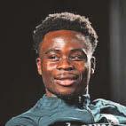 SAKA'S BIG YEARS