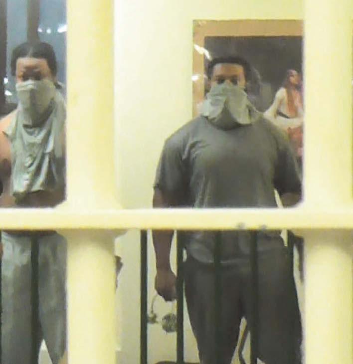Extra cell time for rioters who tried to give jail guards the slip