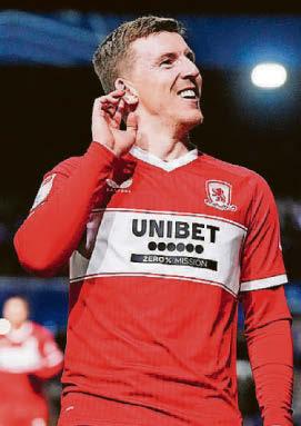 MATT'S BANG ON TARGETT FOR BORO