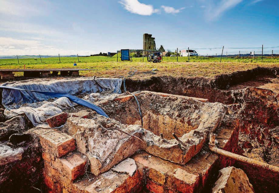 Forgotten nuke attack lookout found at castle