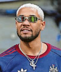 Joelinton glad to be Barc again