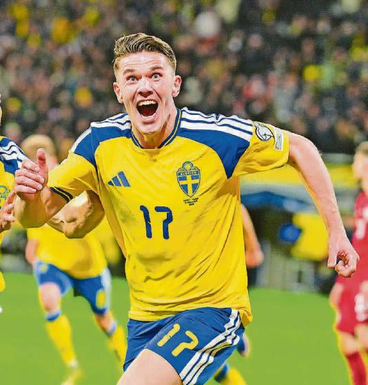 SWEDE SUCCESS IN VIKTOR'S VEINS