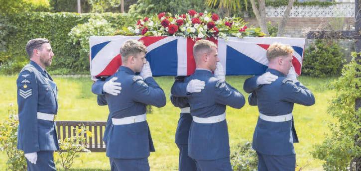 High-flying farewell to RAF legend, 103