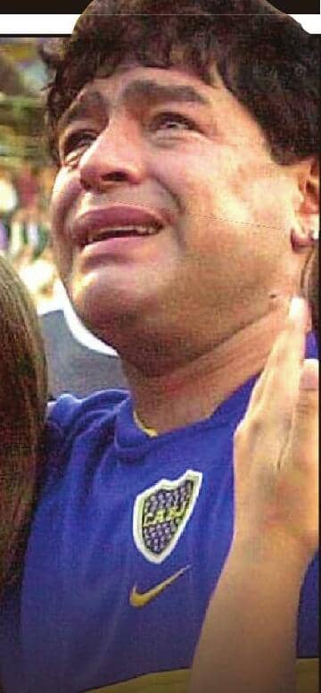 MARADONA'S GIRL SHIRTY!