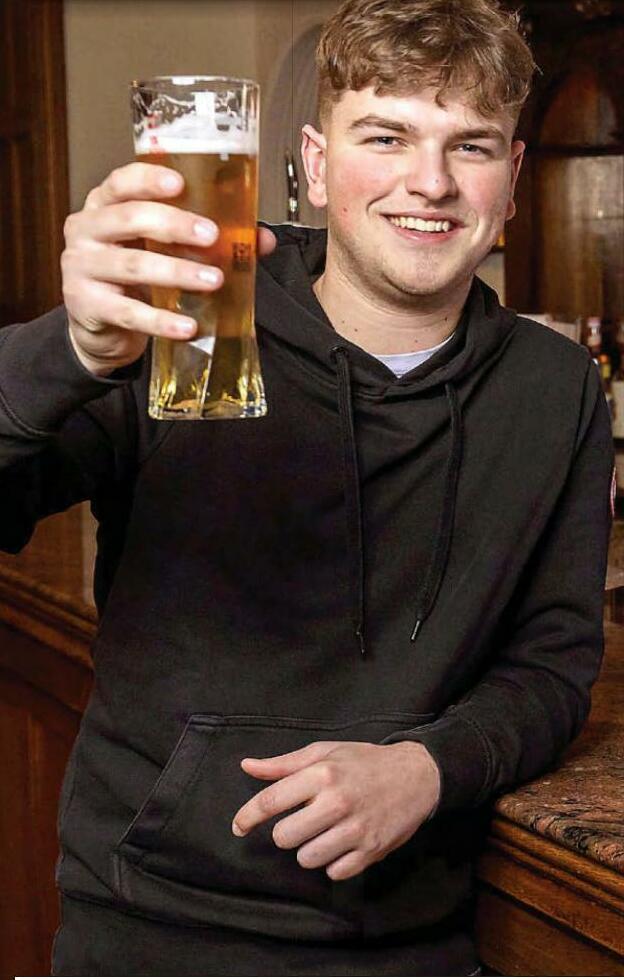 James, 20: I won £7.5m on lotto & was out fixing the drains the next day