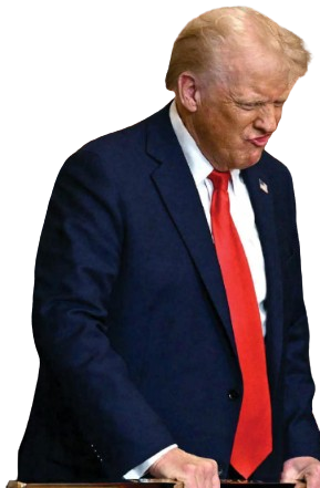 TO BIGLY GO WHERE NO MAN HAS GONE BEFORE..Trump ready for mission to Mars