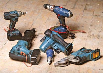 TOOL THIEVES WILL FACE A HAMMERING