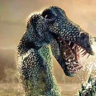 Loch over there, it's Nessie!