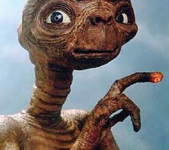 ET HAS GONE HOME!
